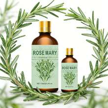 100毫升+30毫升迷迭香精油套装，面部及身体护理保湿滋养按摩油。持久留香，深层滋养，适用于身体按摩、水疗、香薰、头发及肌肤护理；温和亲肤，适合所有肤质，持久清新香气。 - 迷迭香雙組合 - 查看 2