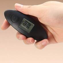 Digital Handheld Hanging Luggage Scale - 88.18 Lbs Max Capacity For Travel, Flexible Durable Strap & Clear Display, Black (Battery Not Included) - Multicolor - View 4