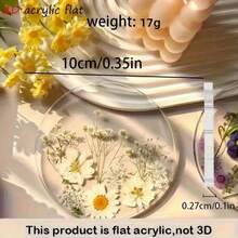 2D Graphic Design, Universal For Home Use, Home Decoration Coasters, Various Flower Series Coasters For Heat Insulation Cups, Bowls. Easy To Clean - Multicolor - View 12