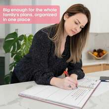 2026 Planner 8.5" X 11", Weekly And Monthly Calendar Planner Book, January 2026 - December 2026, Hardcover Spiral Planner With Monthly Tabs, Notes Pages, Perfect For Women &Amp; Men, A4 - Pink - Màu B - Xem 7