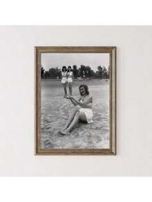 1/3/6 piezas Pósteres de arte de pared vintage, pósteres de moda retro en blanco y negro, decoración de pared moderna, adecuado para oficina, baño, sala de estar, dormitorio, decoración del hogar, estilo sin marco - Blanco y Negro - Ver 51