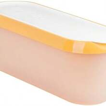 Tovolo Glide-A-Scoop - Tina de helado reutilizable Sunburst, contenedor hermtico sin BPA para helado casero, almacenamiento compacto para congelador, apto para lavaplatos (1.5 cuartos de galn) - rayos de sol+1.4 l - Ver 2