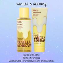 Victoria's Secret Victoria's Secret VS Body Mist Fine Fragrances Body Mist Lotion Set - Biscotti Delight Vanilla Dreamy - 香草與夢幻 - 查看 1