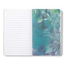 Softcover Journal – "Who Looks Outside, Dreams. Who Looks Inside, Awakens."- A Write Now Journal With 128 Lined Pages, 5\W X 8\H - 紫色外面 - 查看 6