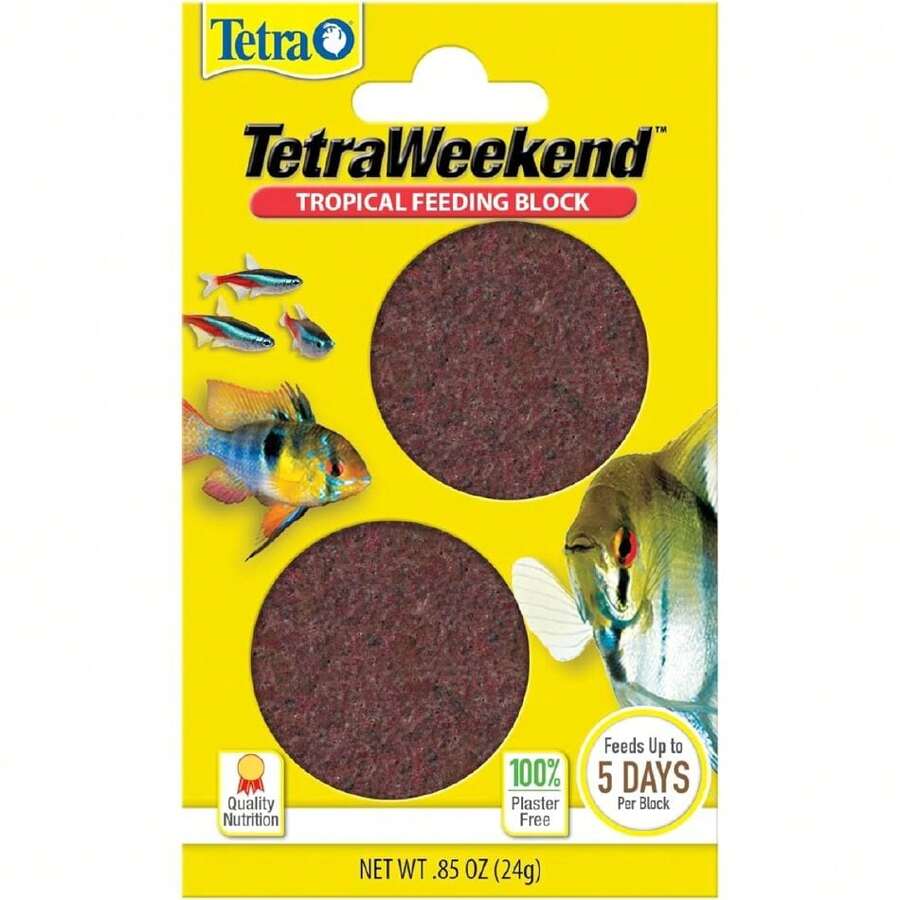 weekend Alimento de Gel en Bloque para Peces de Agua Dulce 24 Gramos,39519922 - Púrpura polvoriento - Ver 1