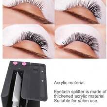 Mquina de Floracin de Pestaas, Mquina de Abanico de Pestaas, Separador de Races, Mquina de Abanico de Pestaas, Separador de Pestaas Acrlico, Mquina Divisora de (BLACK) - Negro - Ver 4