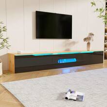Television Stands & Entertainment Centers - Black - View 3