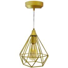 Lampara Colgante Rubi Variedad de Colores. - Dorado - Ver 2