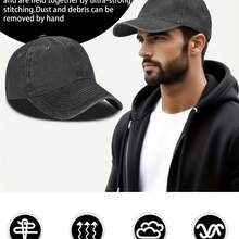 Southern Camouflage Hunting Dog Baseball Cap - Adjustable Snap, Green/Brown Camouflage With Hunting Dog And Hunting Season Design, Breathable Unisex Outdoor Hat, Machine Washable Casual Hat, Adventure Gear, Retro Snap, Lightweight Material, Durable Fabric, Suitable For Sports Enthusiasts - Xám than - Xem 9