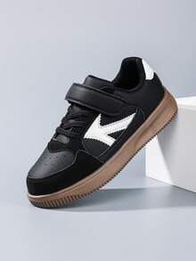 Kids Sneakers - Black and White - View 4