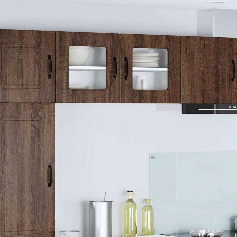 vidaXL Armario de cocina Kalmar Chêne brun 40 x 31 x 40 cm - Marrón - Ver 1