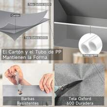 CYPNZapatera Colgante11 Bolsillos Grandes Zapatera Organizador 600D Tela Oxford Organizador de Zapatos sobre la Puerta para Guardar Zapatos Ropa Articulos de Aseo y JuguetesFadhion - 219666165 - Ver 4
