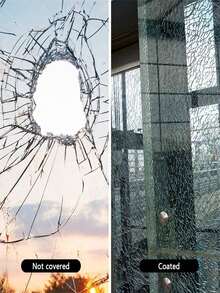 One-Way Privacy Window Film, Glass Window Tint, Suitable For Home & Office Windows, Heat Insulation, Anti-UV, Reflective - Reflective Window Film - View 6