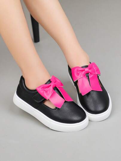 1 Pair Infant Solid Color Hook And Loop Casual Outdoor Sports Shoes, Boys Sneakers, Girls Outdoor Casual Student Shoes, Fashionable Infant Shoes