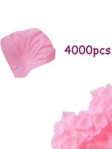 2000/4000片粉色玫瑰花瓣，适用于婚礼、求婚、周年纪念、浪漫之夜、春季装饰、家居装饰、婚礼装饰、花瓣、礼盒填充物、浪漫玫瑰、求婚玫瑰花瓣、生日礼物、返校用品、房间装饰、派对礼品、新娘送礼会、毕业典礼、单身派对等多种场合。 - 粉色 - 查看 14