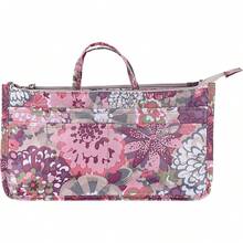 ¡RecomendadoBTSKY - Organizadores de bolsas impresas para el interior de la bolsa, divisores de bolsas de alta capacidad con 13 bolsillos y asa, color beige¡Top de Temporada - Rosa - Ver 10