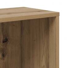 vidaXL Biblioteca de madera artesanal 67x24x161 cm madera de ingeniería - Marrón - Ver 9