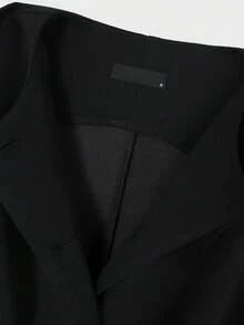 Elegant Casual Romantic Charming Fitted Bodycon Dress, Suitable For Daily Wear, Dates, Valentine's Day Black Summer - Black - View 10