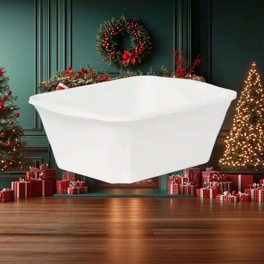 12qt Dishpan White - Brightroom: Plastic Wash Basin, Kitchen Sink Dish Tub, Dishwasher-, 12qt Capacity - 1 - View 1