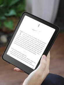 This Kindle Case Is Compatible With Kindle 6-Inch 11th Generation (2022-2024) And 10th Generation (2019), Kindle Paperwhite 5/6/7th Generation (2012-2015) And 10th Generation (2018), 7-Inch 12th Generation (2024), And 6.8-Inch 11th Generation (2021). Fashionable And Minimalist Design, Specially Made For E-Books. Made Of PU Leather And TPU Material. Color: Black. - Black - View 9