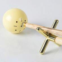 1个金属台球杆架，高低叉形架，9球架，美式台球桌配件，金属材质，经久耐用