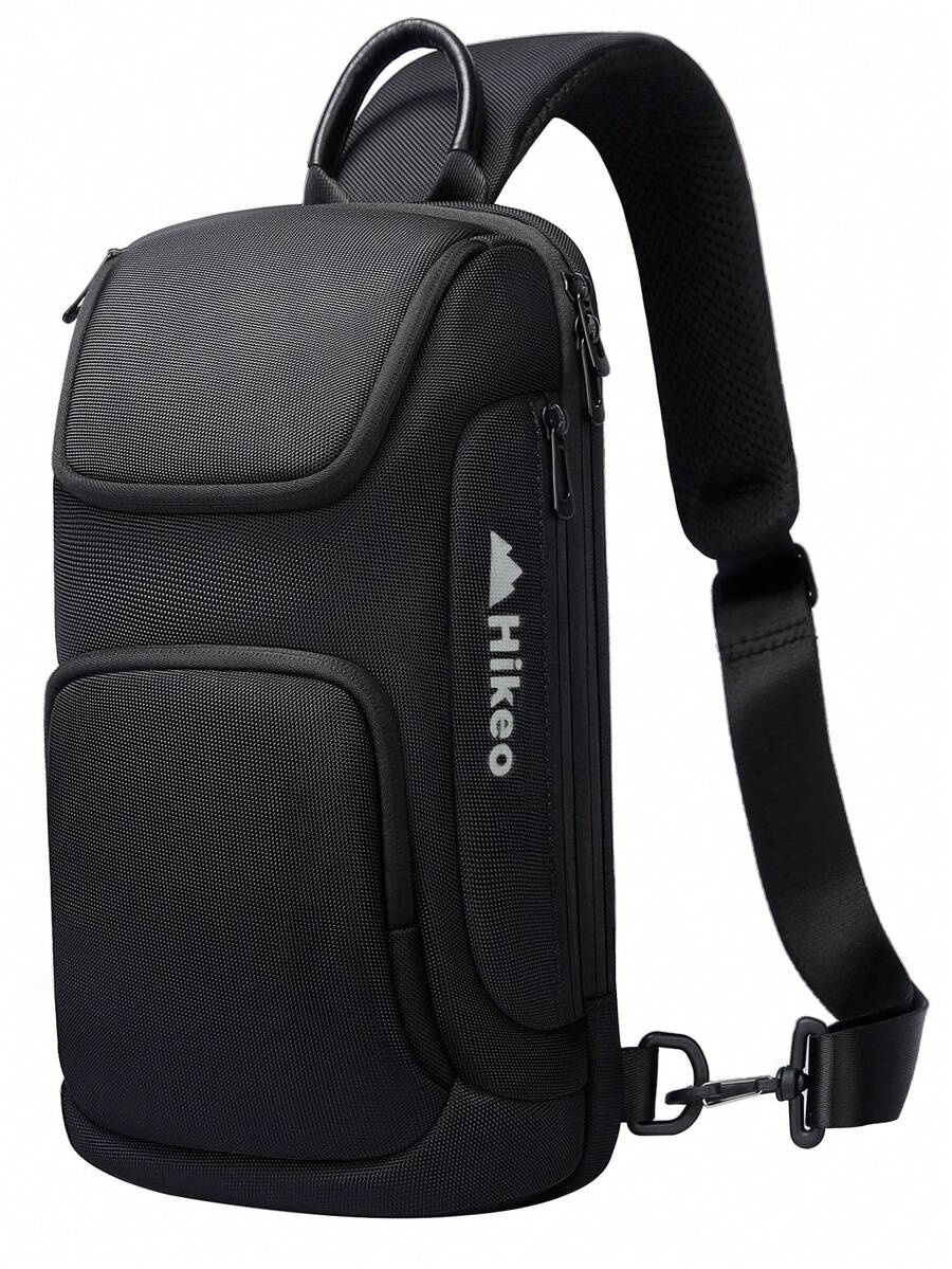 Hikeo Waterproof 9.7" Tablet Crossbody Bag - Black - View 1