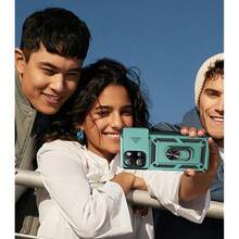 For  Moto G 2025/G 2026/G Play 2026 Case With Screen Protector & Slide Camera Lens Cover, Built-In Ring Stand Case For Moto G 2026/G 2025/G Play 2026 (Green) - Green - 查看 9