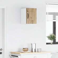 vidaXL Armadio da cucina con étagère Chêne artigianale 30 x 31 x 40 cm - Castano - Visualizzare 4