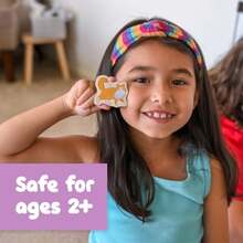 CYPNSPARK and WOW Imanes de Madera Animales imanes para niños a Partir de 2 años Juego Abierto Se adhieren a refrigeradores pizarras Blancas y másFashion - Multicolor - Ver 3