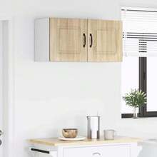 vidaXL Armoire de cuisine Kalmar Chêne Sonoma 80 x 31 x 40 cm - Tabac - Voir 4