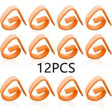 8/12 szt. plastikowych klipsów do obrusów, trwałych, antypoślizgowych, dostępnych w wielu żywych kolorach, idealnych na spotkania rodzinne, pikniki na świeżym powietrzu i imprezy - doskonałych dla gospodyń domowych, organizatorów przyjęć i entuzjastów spędzania czasu na świeżym powietrzu. - Wielokolorowe - Zobacz 16