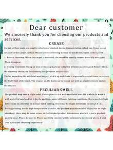 1 件纯色方形蓬松长毛地毯/垫子，超柔软绒毛卧室装饰地毯，适用于宿舍、客厅、家居装饰