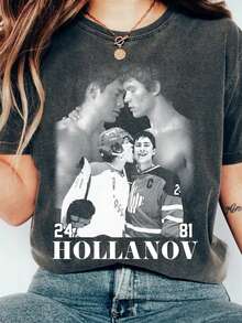 Hollanov Heated Vintage Shirt, Ilya Rozanov Shirt, Hollander Tee - màu đen - Xem 1