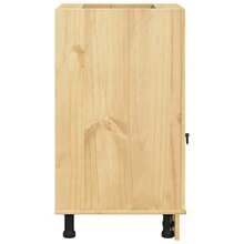 vidaXL Armário com tiroir Miel 40 x 46 x 81,5 cm Pin sólido - Castanho - Ver 7