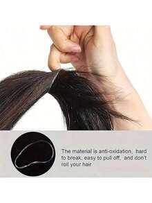 1000pcs Simple Women High Elasticity Hair Ties, Suitable For Daily Use Valentine's Day Valentines Ponytail Holders Hair Elastics Hair Rubber Bands Scrunchies Hair Rope, Hair Bobbles ,Gym Sport Outfit Hair Accessories Head Accessories Elastic Band - Clear - View 5