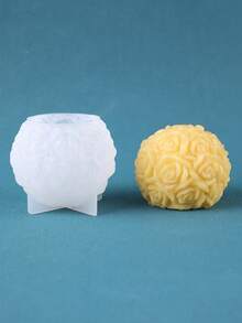 1 khuôn nến silicon hình hoa hồng ngày Valentine - A-trắng - Xem 5