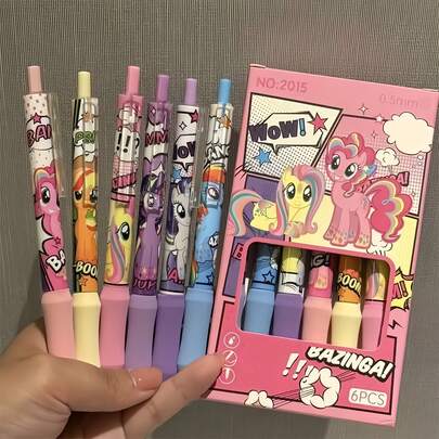 1pc My Little Pony Themed Mechanical Pencil, Smooth Writing, Durable Refill, Suitable As School/Office Supply Or Gift Filler