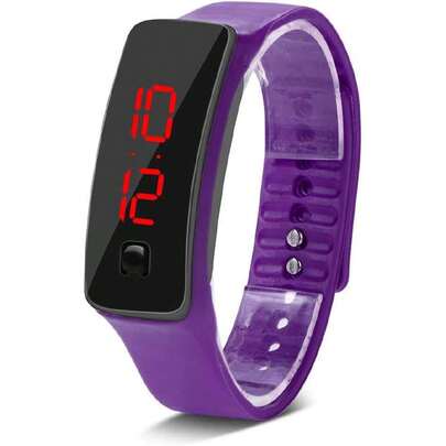 Reloj digital LED, resistente al agua, reloj deportivo digital, correa de silicona, reloj de pulsera con esfera de 12 horas, visualización electrónica, relojes de pulsera para hombres y mujeres, correr, camping, senderismo, pesca, actividades deportivas al aire última intervensión,39508364