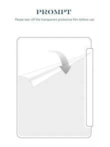 360° Adjustable Rotating Acrylic Tri-Fold Stand Protective Case With Pencil Slot, Magnetic Auto Sleep/Wake, Suitable For IPad Mini 6/7, Air, 9.7, 10.2, 10.5, Air 4/5, 10.9, Pro 11, Air 11 (M2) 2024, 10th Gen, 12.9, IPad Air 13 (M3 2025), IPad Air 11-Inch (M3) 2025, IPad (A16) 11 Inch 11th Gen 2025 - Grey - View 11