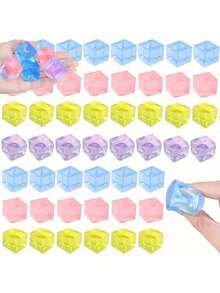 Đồ chơi khối lập phương giảm căng thẳng 5/10/15/20 chiếc, quà tặng tiệc tùng cho người lớn, khối lập phương mềm mại giúp giảm stress, thích hợp cho thanh thiếu niên mắc ADHD, màu sắc ngẫu nhiên, đồ chơi giảm căng thẳng sáng tạo, quà tặng tiệc tùng. - Nhiều màu - Xem 7