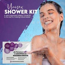 Compact Personal Shower Kit To - Gou2013 Your Hygiene Companion Travel, Gym, Camping Shower On Go Shampoo, Soap, Towel. All In One 1 - 1 - View 4