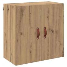 vidaXL Mueble mural madera artesanal 60 x 31 x 60 cm madera de ingeniería - Marrón - Ver 2