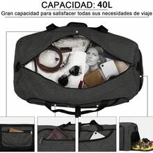 bolsas de viaje Plegable,Maleta Deportiva,maleta de viaje semana con compartimento para zapatos,bolsa hombre maletas deportiva mujer (65L) - 40 litros - Ver 5