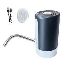 Foldable Digital Water Dispenser - Touch Screen, Fingerprint Recognition, Compatible With Mineral Water & Bottled Water Home Solution - Easy To Use And Clean