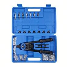 Hand Rivet Nut Tool Professional Riveter Rivnut Gun M3, M4, M5, M6, M8, M10&M12 Kit - 150pcs - View 12