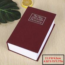 4.53 X 3.15 X 1.77 Inch / 11.5 X 8 X 4.5 Cm Book Safe, Hidden Safe, Money Box, Book, Coin Container, Cash Box, Home Use - Mini Size 4.53 * 3.15 * 1.77IN / 11.5 X 8 X 4.5CM - View 5