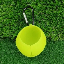 1个高尔夫球套，65毫米硅胶球套，高尔夫配件，带挂钩，便携，多种颜色可选 - 公園高爾夫球套 - 查看 8