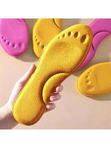 2 piezas Plantillas, Plantillas acolchadas antideslizantes de esponja de memoria, Plantillas de temperatura constante para los pies en invierno y plantillas deportivas cálidas para hombres y mujeres. (Colores aleatorios), Zapato, Selecciones de primavera y verano, Regalos para damas de honor, Habitación, Decoración de dormitorio, Decoración de dormitorio, Playa, Viaje, Para hombres, Para mujeres, Vacaciones, Día de la Mujer, Artículos esenciales de viaje, Recuerdos de boda, Y2k, Dormitorio, Accesorios para automóviles para mujeres, Decoración de cocina - Multicolor - Ver 4