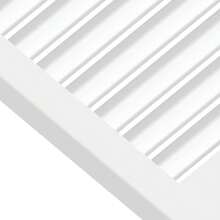 vidaXL Porte per armadio 2pz bianche 39,5x59,4 cm con perni solidi - Bianco - Visualizzare 4