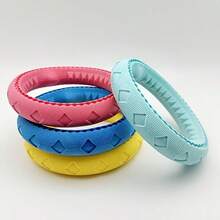 1pc Pull Ring Pet Dog Toy, A Sturdy And Durable Grinding Toy To Relieve Boredom, Playing With Dogs To Increase Emotions,Dog Interactive Toy - Multicolor - View 11